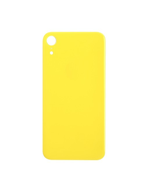 Apple iPhone XR Backcover Glass - (Big Hole) - Yellow