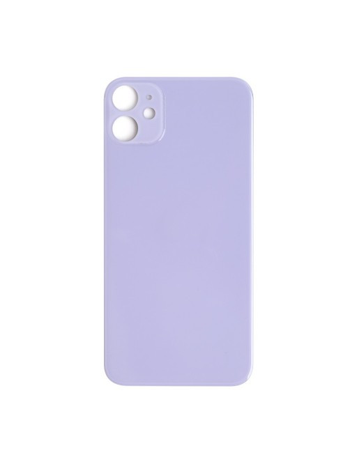For Apple iPhone 11 Backcover Glass - (Big Hole) - Purple