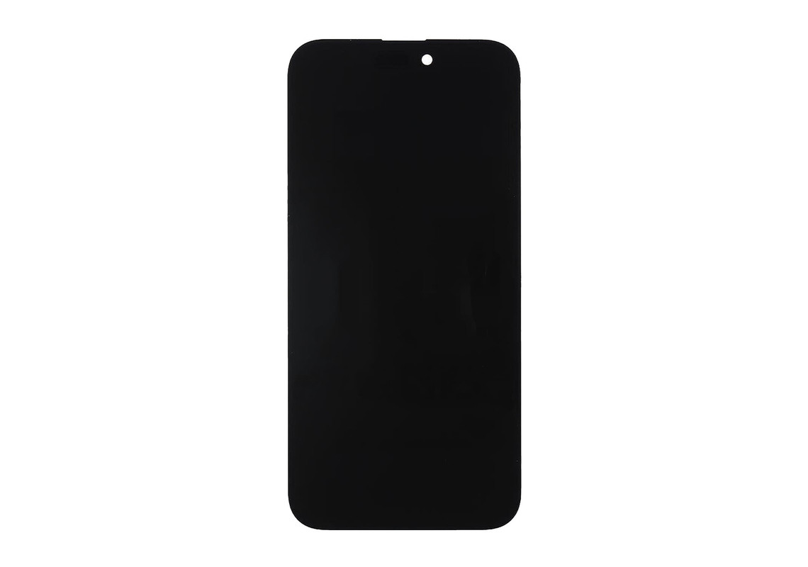 For iPhone 15 LCD Display + Touchscreen - Premium Quality - Black